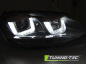 Preview: LED Tagfahrlicht Scheinwerfer für VW Golf 7 12-17 chrom / chrom mit dynamischem LED Blinker
